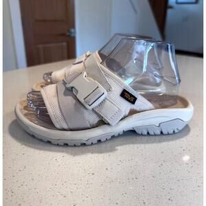 Teva Women's 6 Hurricane Verge Slip-On Slide Sandals in White